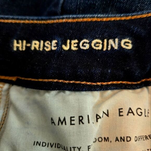 EC AMERICAN EAGLE SUPER STRETCH HI-RISE JEGGING SZ.4S - Picture 5 of 5